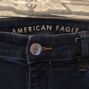 American Eagle skinny jeans.